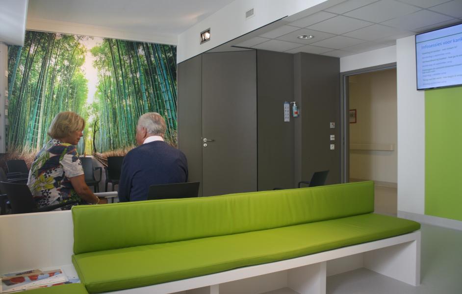 Nieuwe wachtkamer oncologisch dagziekenhuis AZ Turnhout