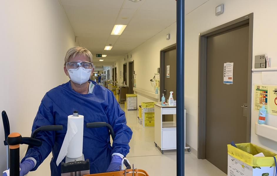 Patricia - medewerker schoonmaak