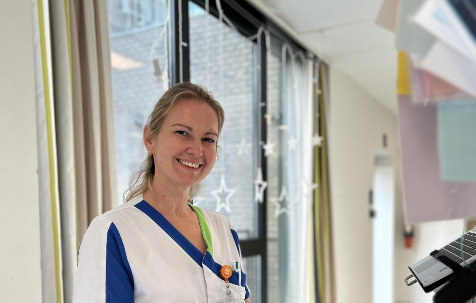 Stephanie werd verpleegkundige via #kiesvoordezorg