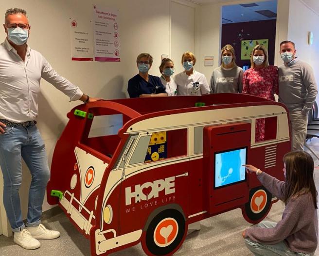 Hope on wheels speelbus